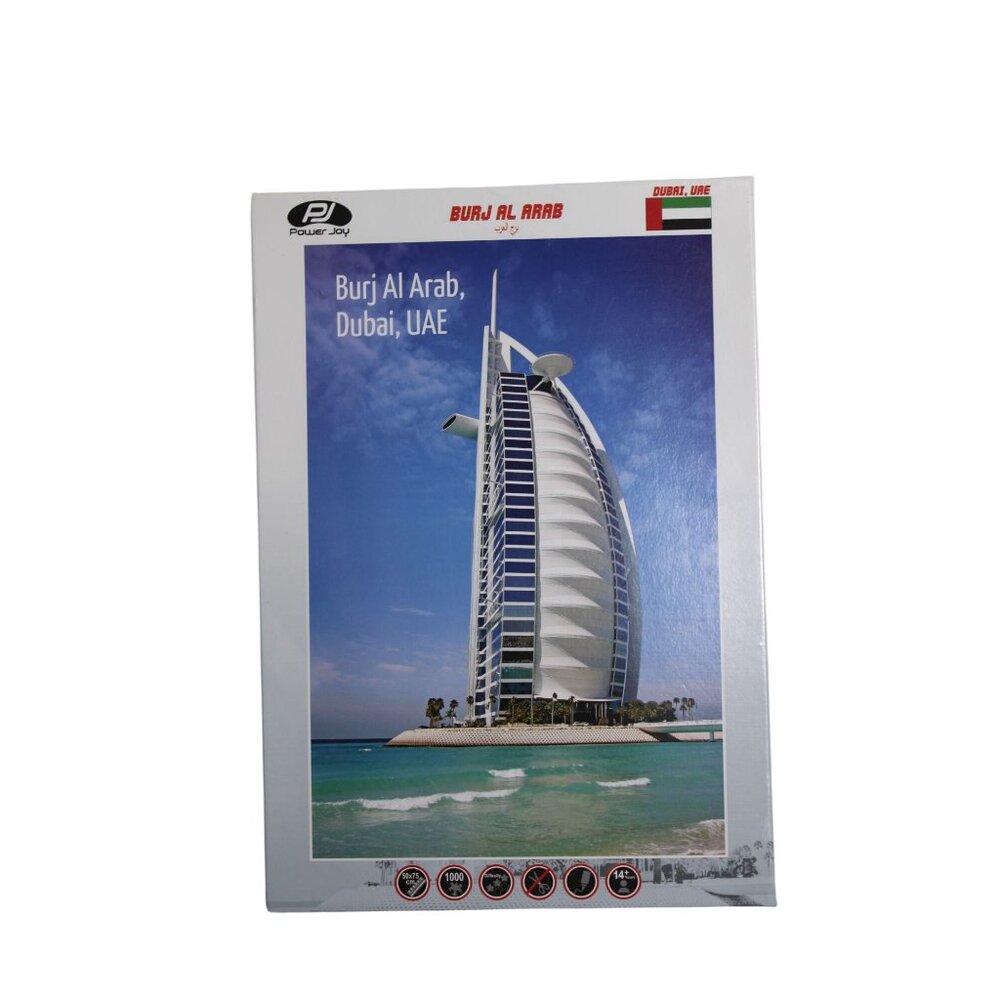 Burj Al Arab Dubai United Arab Emirates Arabian Luxury Hotel 1000 Piece Puzzle